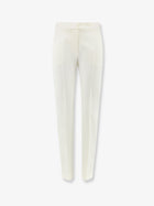 Max Mara Women's Mxmacino Stretch Virgin Wool Trousers White