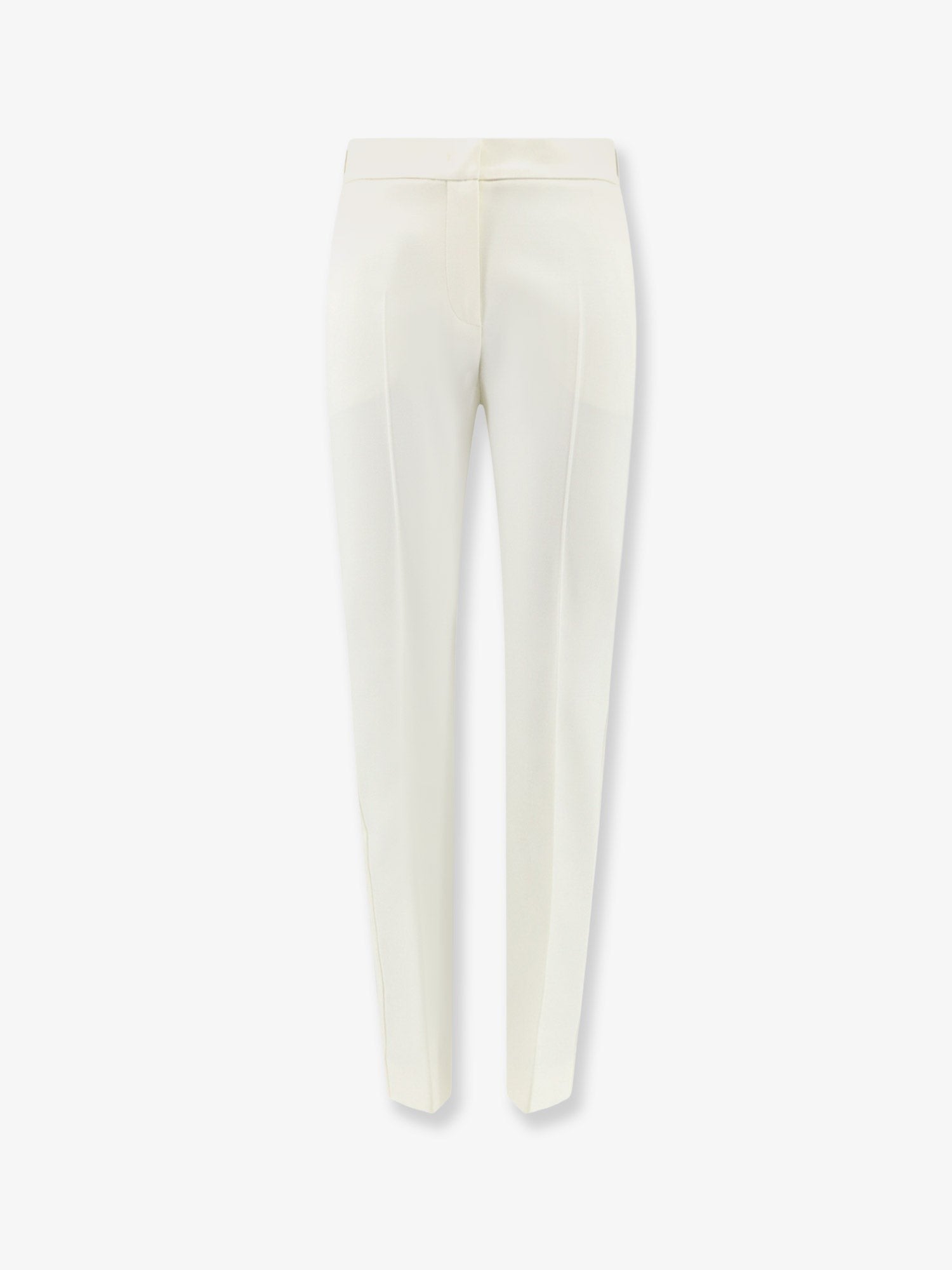 Max Mara Women's Mxmacino Stretch Virgin Wool Trousers White
