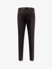 Max Mara Women's Mxmacino Stretch Virgin Wool Trousers Black
