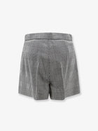 Max Mara Women's Mxmagoraio Virgin Wool Shorts White, view 2