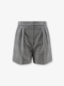 Max Mara Women's Mxmagoraio Virgin Wool Shorts White