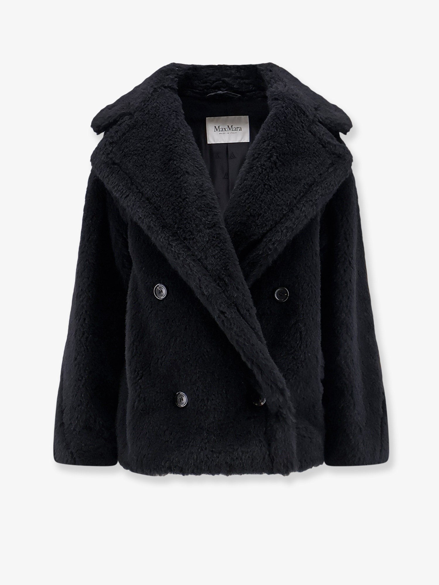 Max Mara Women's Alcuno Short Coat Black