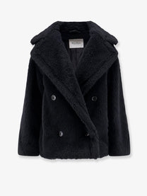 Max Mara Women's Alcuno Short Coat Black