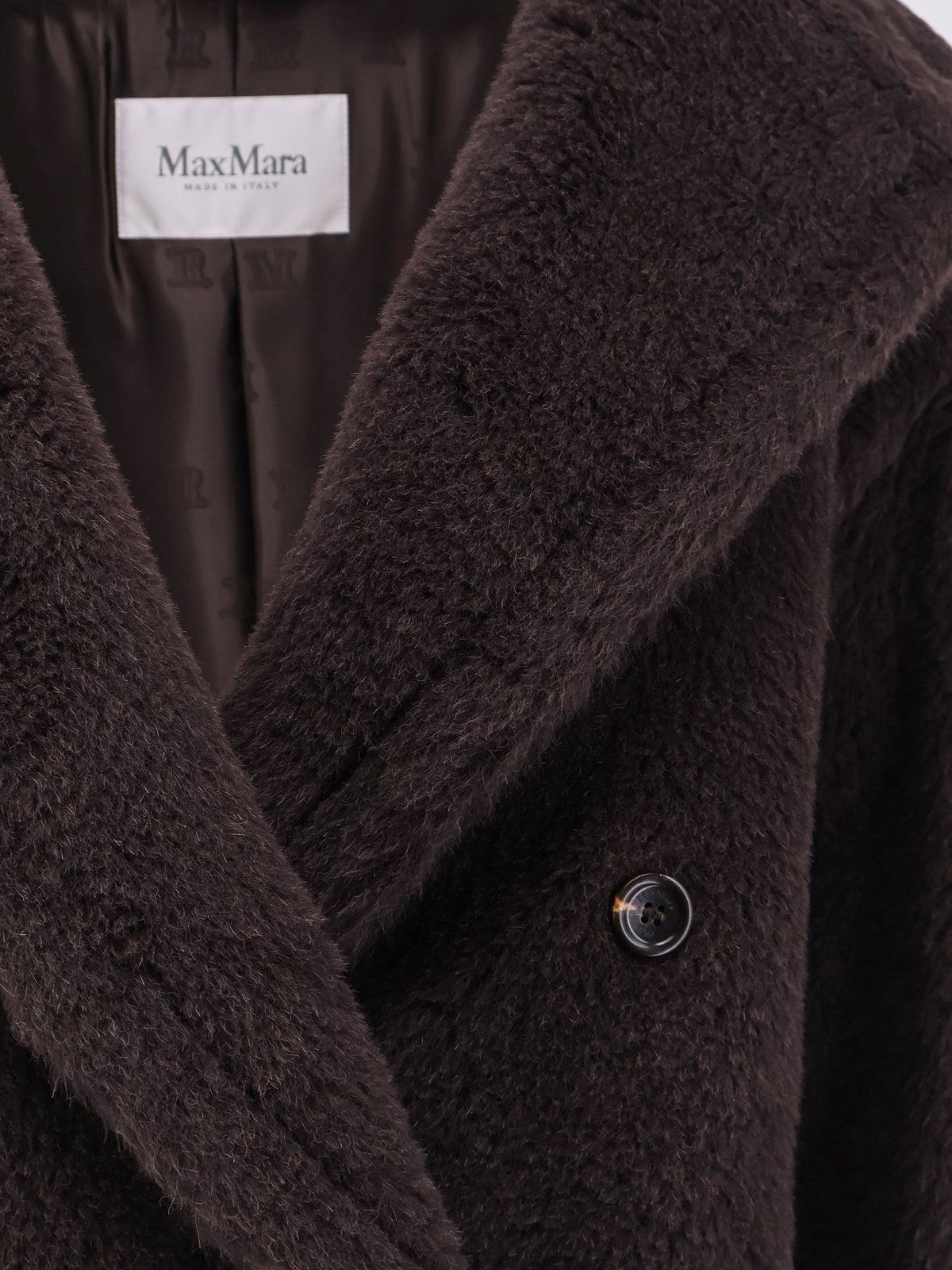 Max Mara Women's Virgin Wool and Silk Jacket Black, view 3