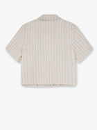 Max Mara Women's Mxmangio Cotton Blazer White, view 4