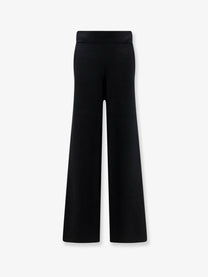 Max Mara Women's Mxmbaldo Knitted Trousers Black