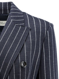 Max Mara Women's Mxmbalta Jersey Blazer Blue