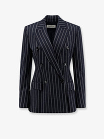 Max Mara Women's Mxmbalta Jersey Blazer Blue