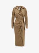 Max Mara Women's Mxmbeta Cotton Blend Dress Beige