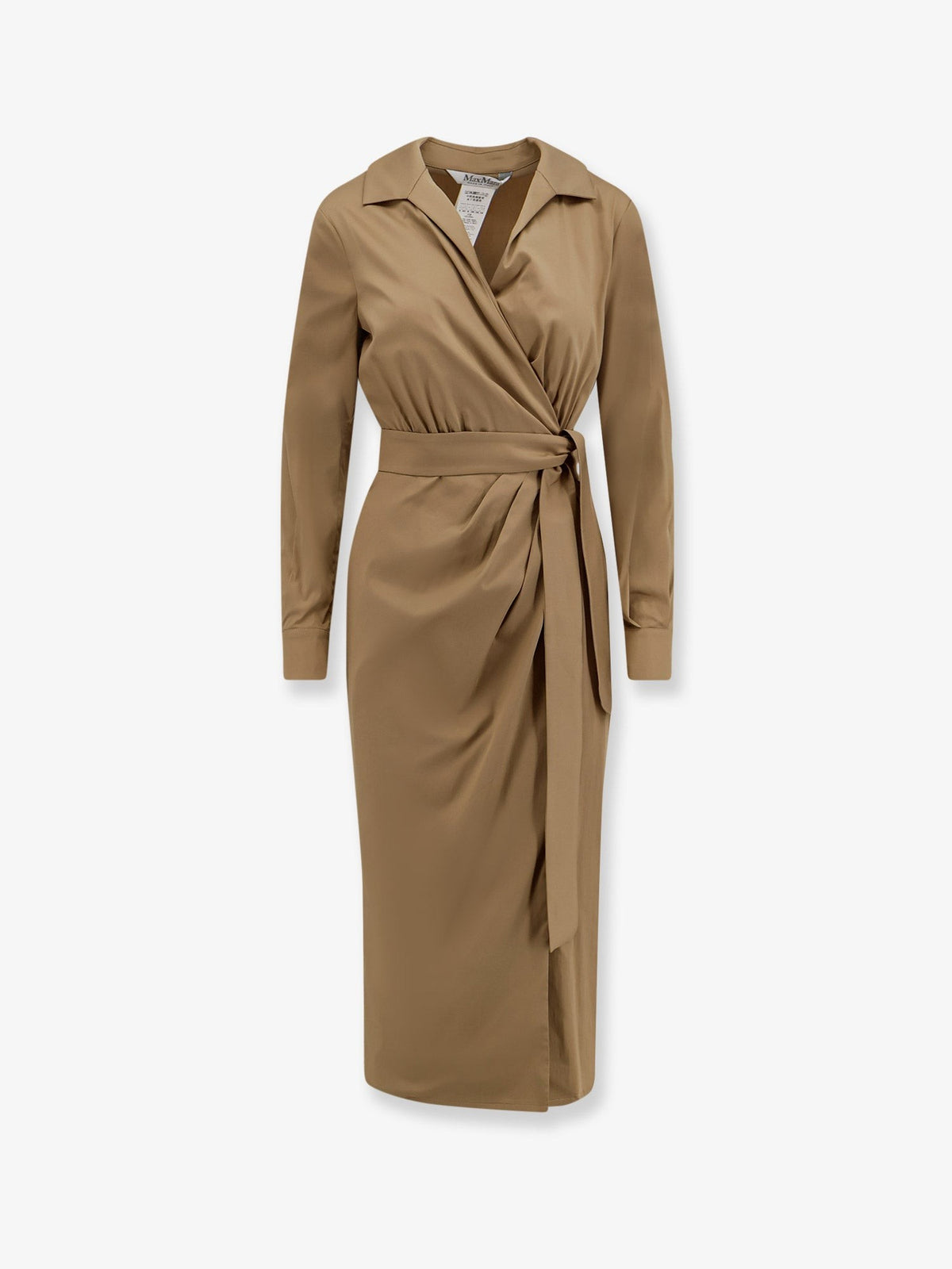 Max Mara Women's Mxmbeta Cotton Blend Dress Beige