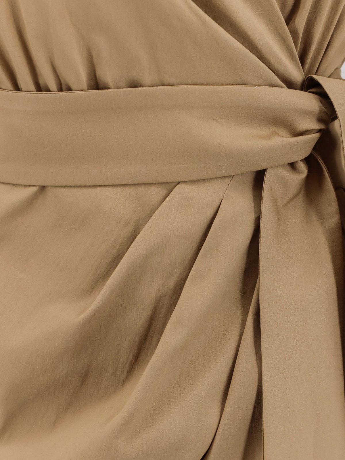 Max Mara Women's Mxmbeta Cotton Blend Dress Beige, view 3