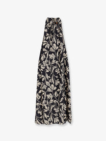 Max Mara Women's Mxmcartone Silk Dress Black