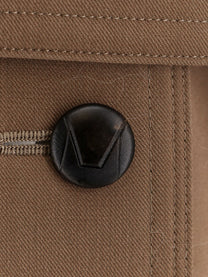 Max Mara Women's Mxmcerto Virgin Wool Trench Brown