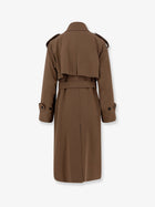 Max Mara Women's Mxmcerto Virgin Wool Trench Brown, view 2