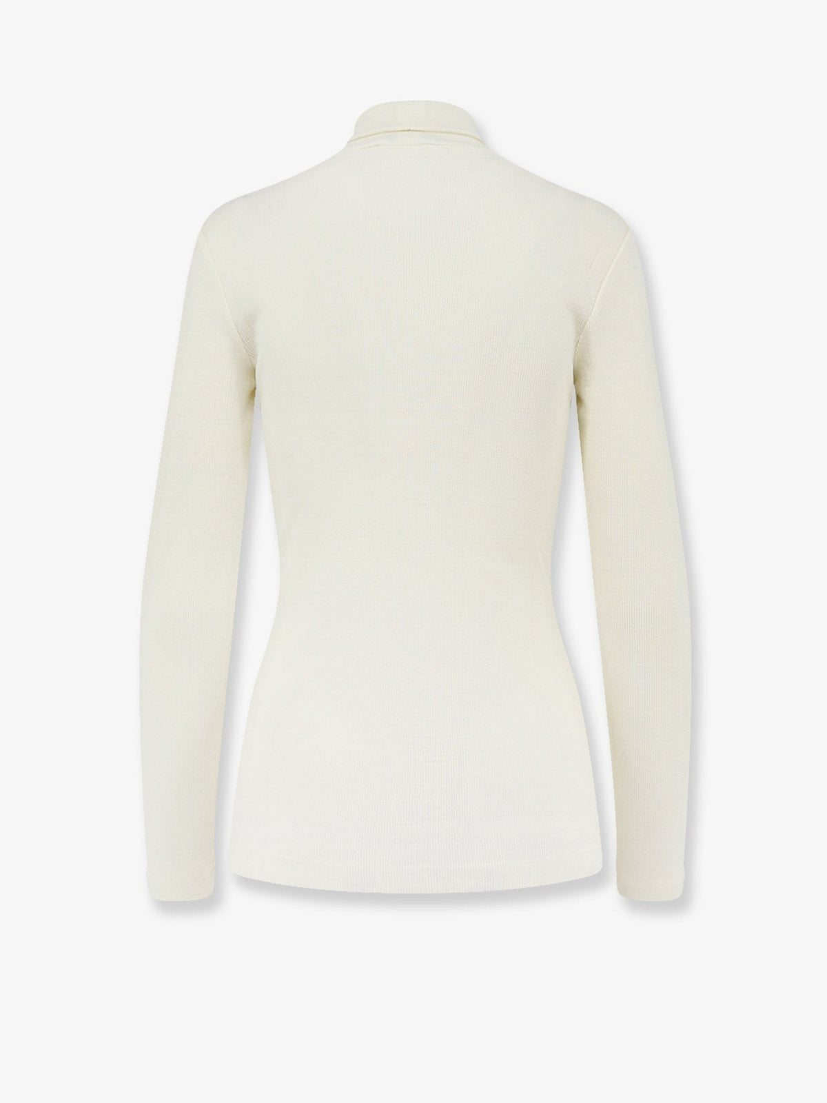 Max Mara Women's Mxmcono Wool Turtleneck White, view 2