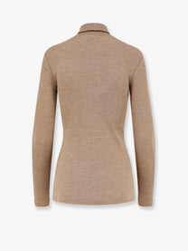 Max Mara Women's Mxmcono Wool Turtleneck Beige