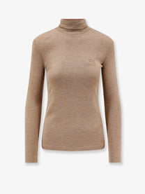 Max Mara Women's Mxmcono Wool Turtleneck Beige