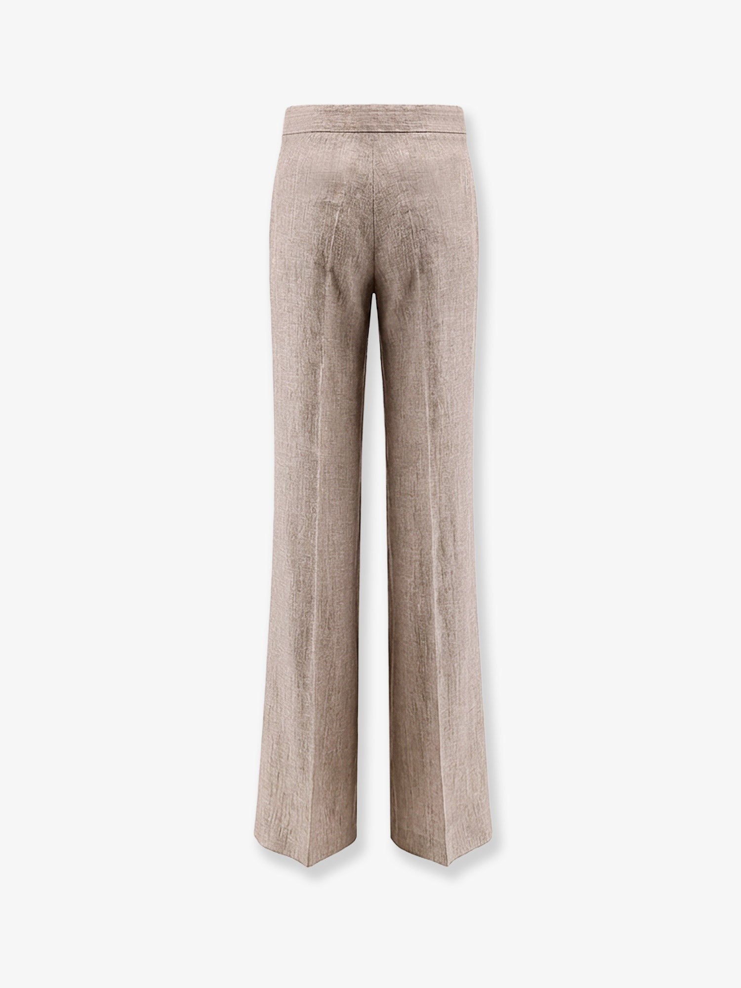 Max Mara Women's Mxmdeserto Linen Trousers Beige