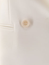 Max Mara Women's Mxmdorico Stretch Virgin Wool Blazer White