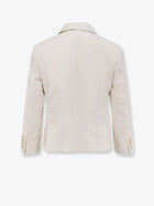 Max Mara Women's Mxmdorico Stretch Virgin Wool Blazer White