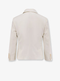 Max Mara Women's Mxmdorico Stretch Virgin Wool Blazer White