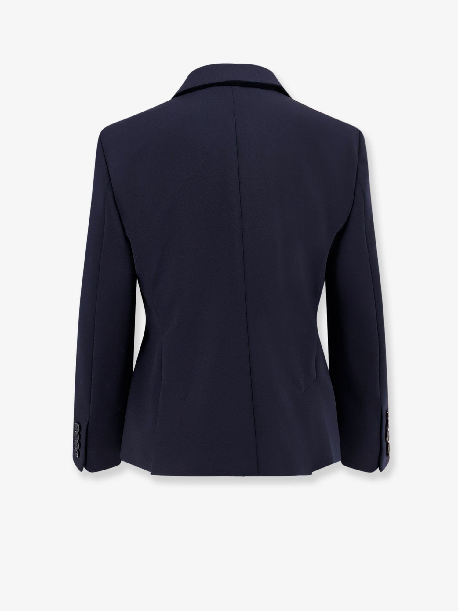 Max Mara Women's Mxmdorico Stretch Virgin Wool Blazer Blue