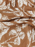 Max Mara Women's Mxmebella Printed Cotton Dress Beige, view 5