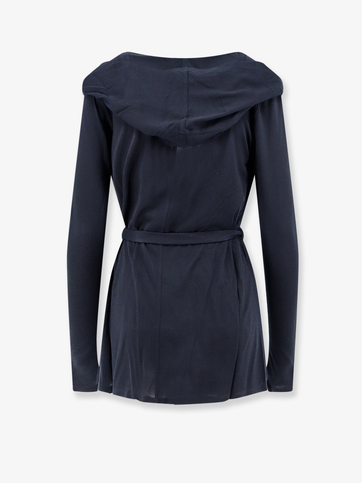 Max Mara Women's Mxmfalda Lyocell and Silk Cardigan Blue, view 2