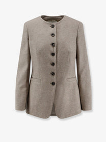 Max Mara Women's Mxmfalla Cashmere Blazer CACHÀ