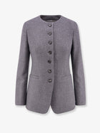 Max Mara Women's Mxmfalla Cashmere Blazer Grey