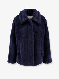 Max Mara Women's Mxmfuggito Coat Blue