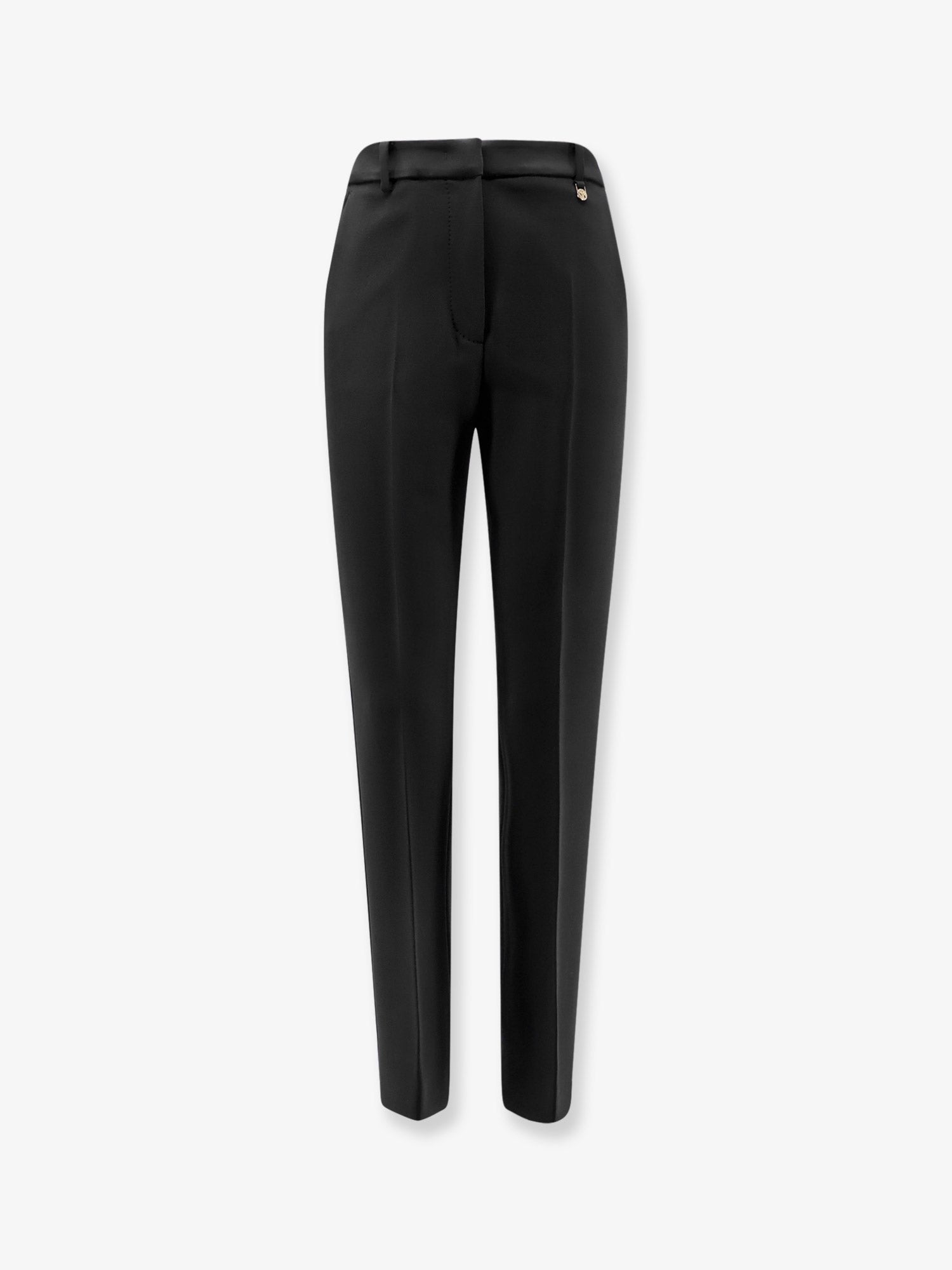 Max Mara Women's Mxmgiglio Virgin Wool Trousers Black