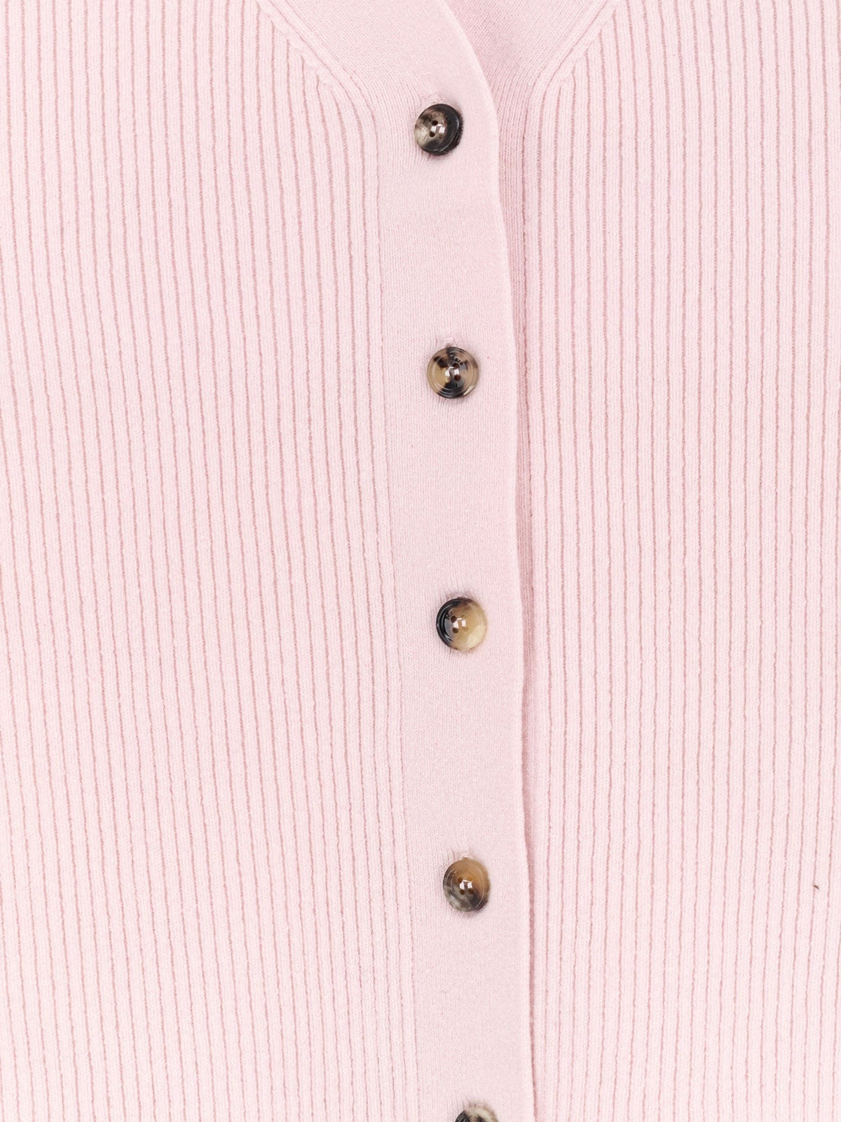 Max Mara Women's Mxmgioiosa Ribbed Wool and Cashmer Ecardigan Pink, view 3