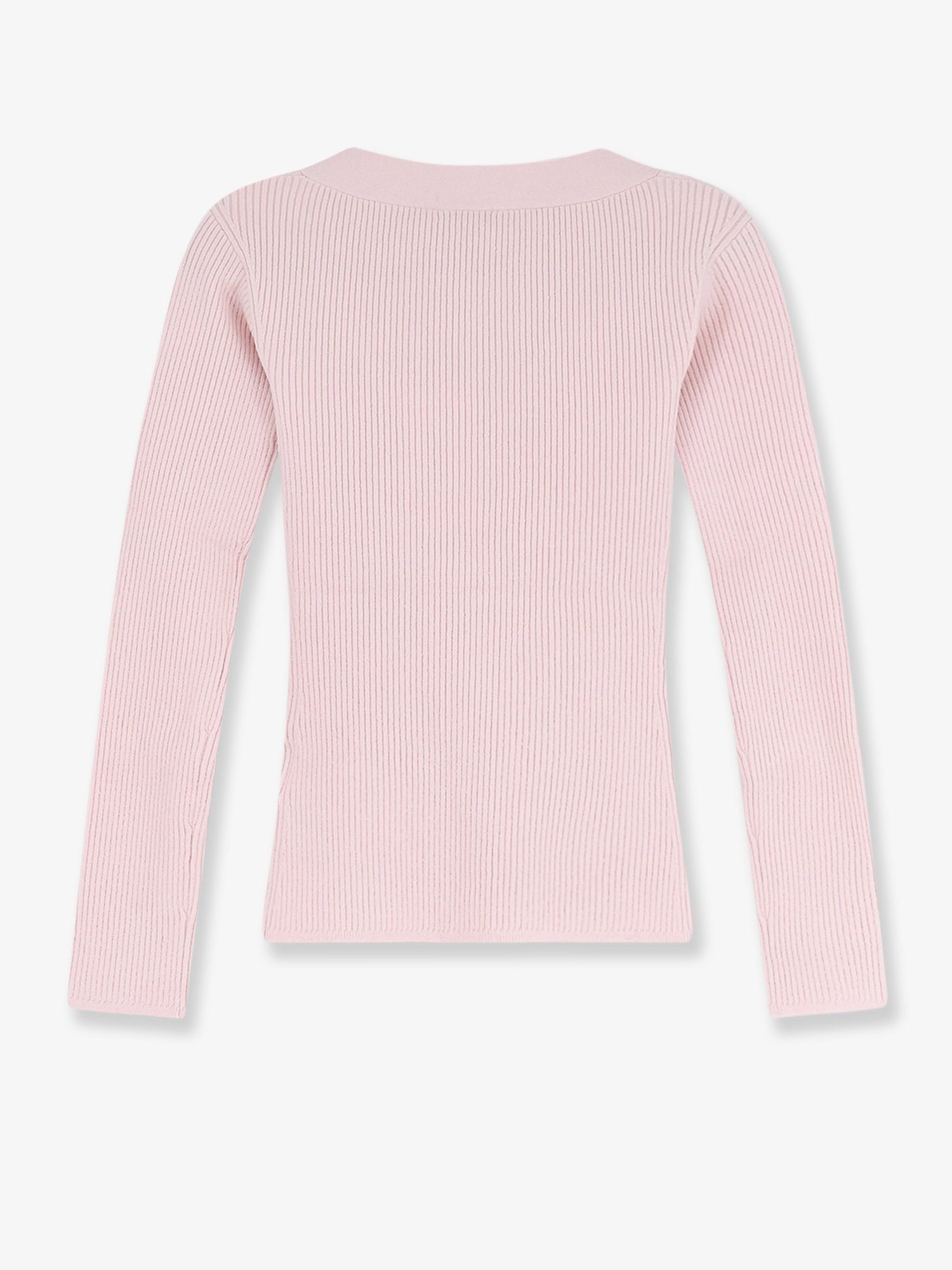 Max Mara Women's Mxmgioiosa Ribbed Wool and Cashmer Ecardigan Pink