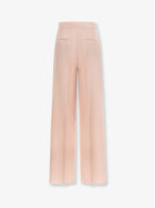 Max Mara Women's Silk and Mohair Trousers Beige, view 2