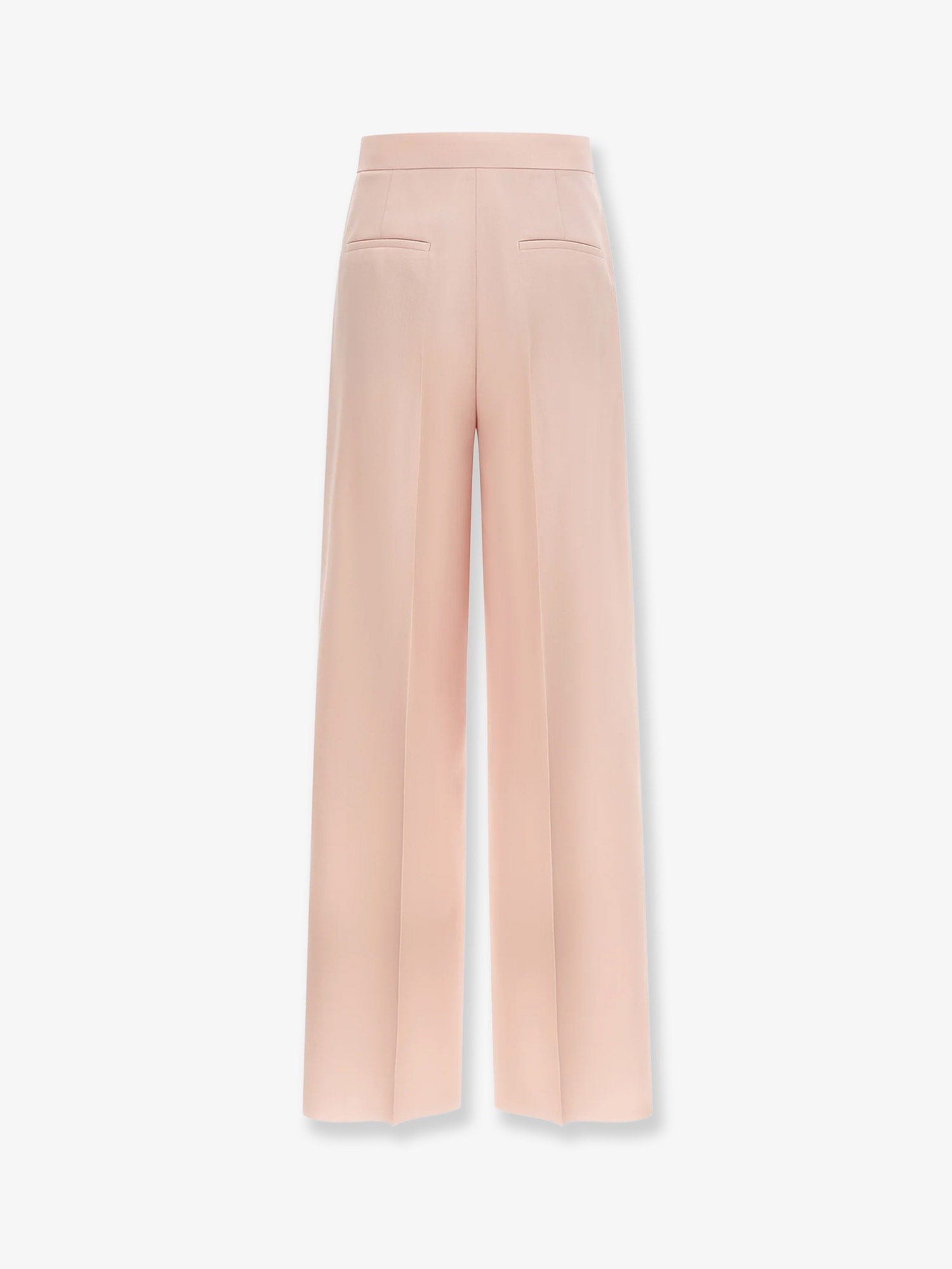 Max Mara Women's Silk and Mohair Trousers Beige