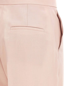 Max Mara Women's Silk and Mohair Trousers Beige