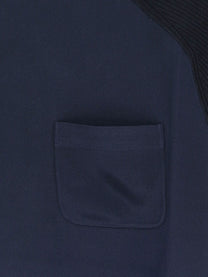 Max Mara Women's Mxmgolfo Silk and Cashmere Top Blue