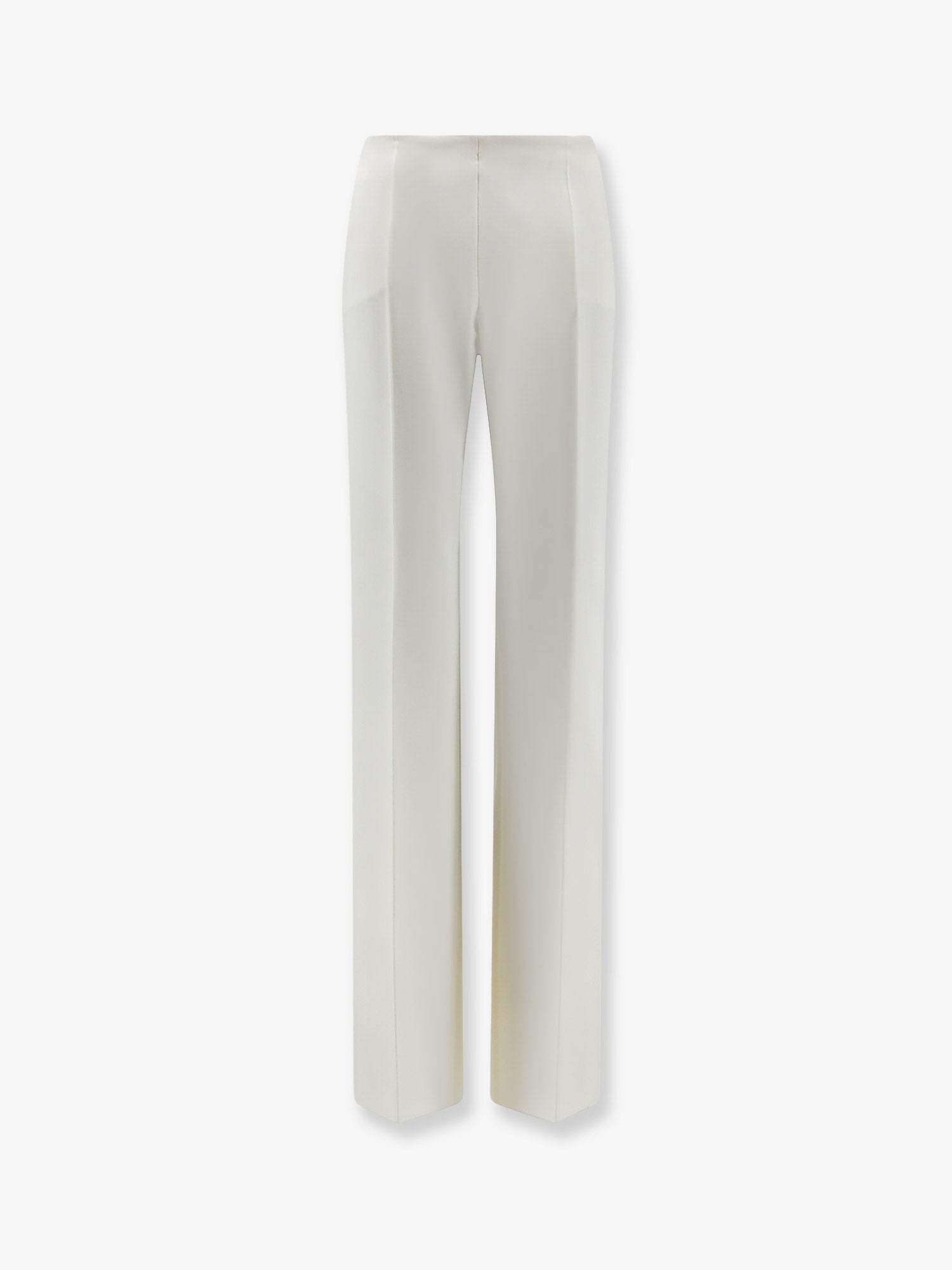 Max Mara Women's Mxmorata Stretch Virgin Wool Trousers White