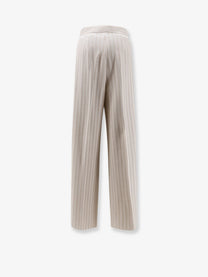 Max Mara Women's Mxmosso Cotton Trousers White