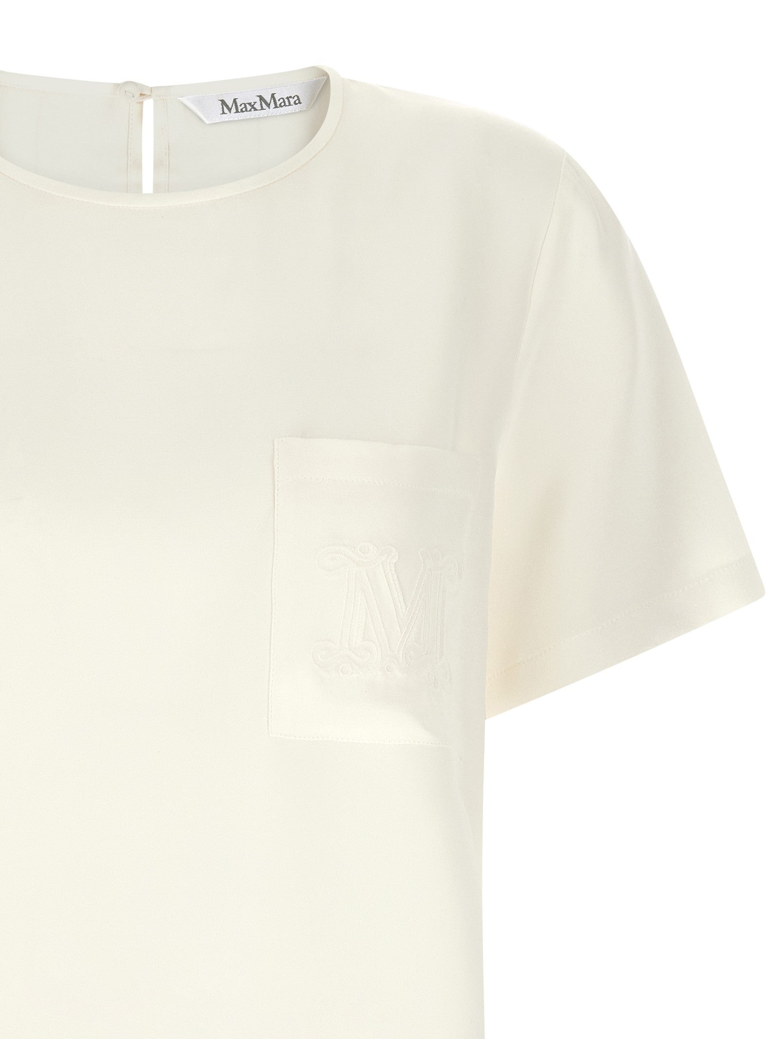 Max Mara Mxmpagano Blouse White