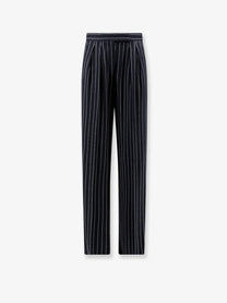 Max Mara Women's Mxmrio Jersey Trousers Blue