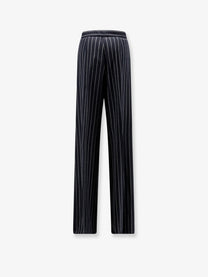 Max Mara Women's Mxmrio Jersey Trousers Blue