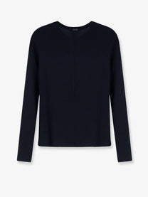 Max Mara Women's Mxmsalmone Lyocell and Silk Shirt Blue