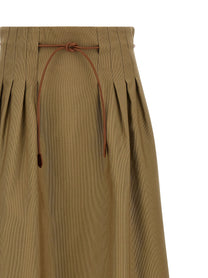 Max Mara Mxmtempio Skirt Green, view 3