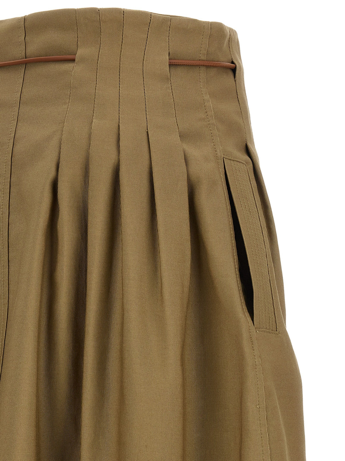 Max Mara Mxmtempio Skirt Green, view 4