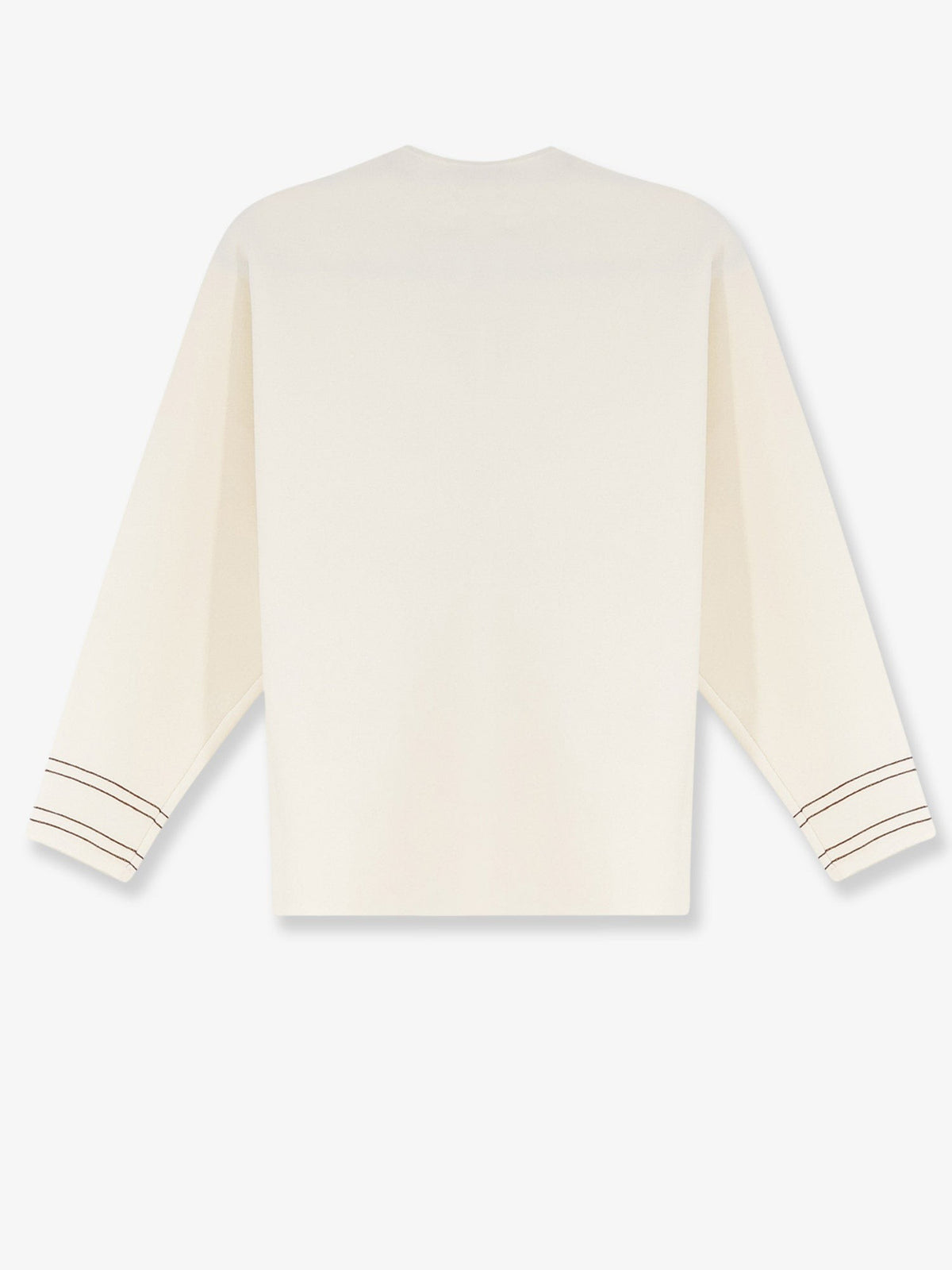 Max Mara Women's Mxmundici Wool Blend Sweater White, view 2