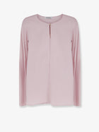 Max Mara Women's Mxp Mitico Stretch Silk Shirt Pink