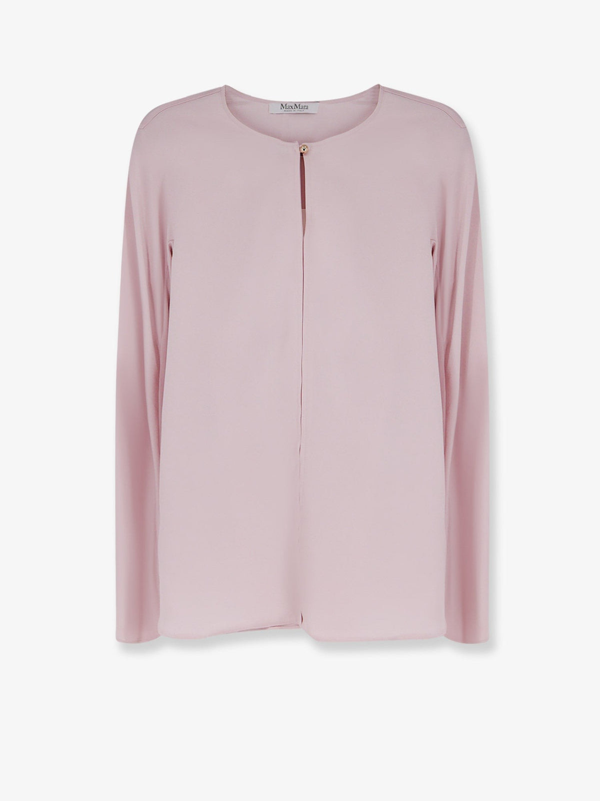 Max Mara Women's Mxp Mitico Stretch Silk Shirt Pink