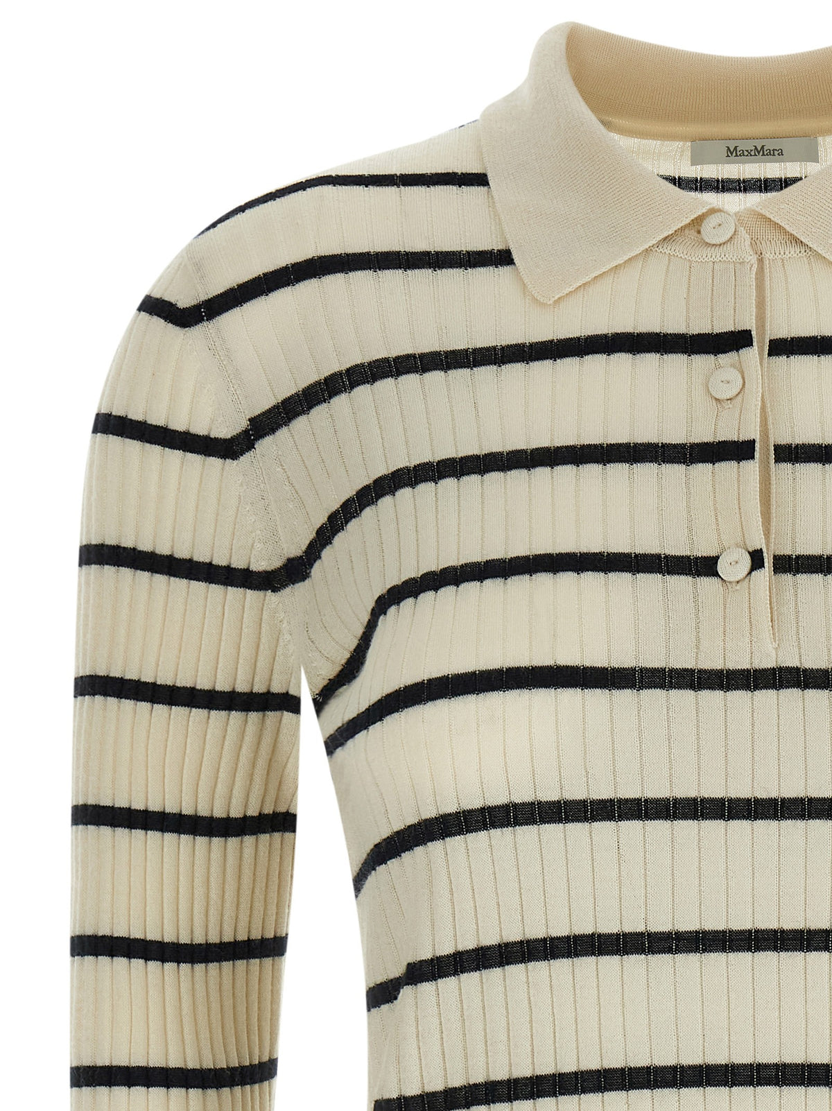 Max Mara Mxpgitano Polo Shirt Blue, view 3
